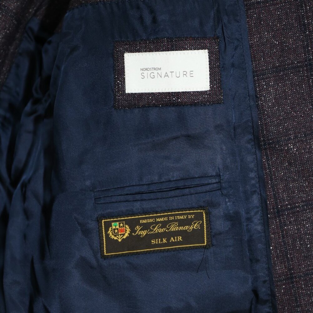 Loro Piana Silk Air Wool Nordstrom Signature Blazer 46R –, Made in Italy - Picture 2 of 13